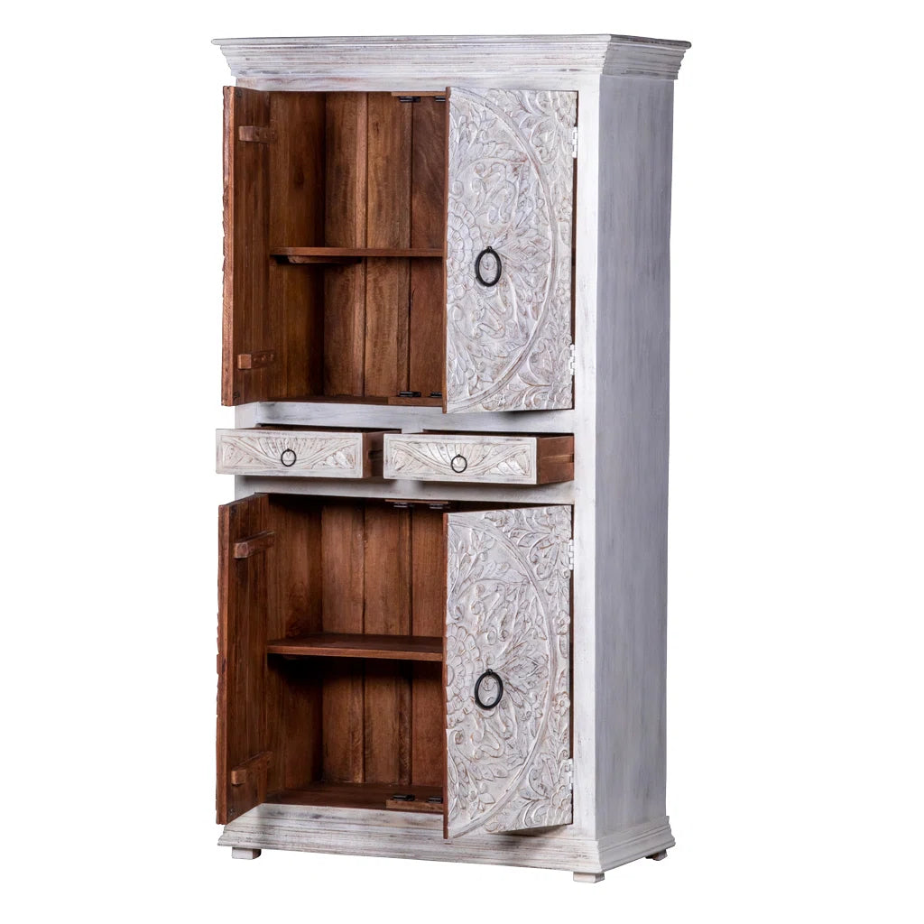 Lancey Solid Wood Armoire