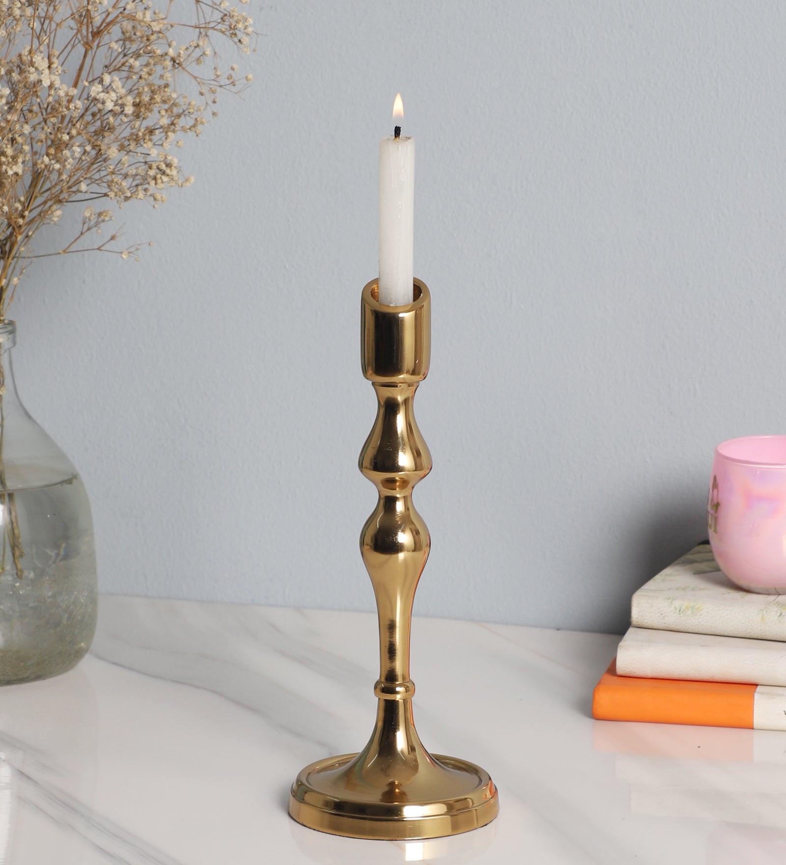 Lumora Small Gold Candleholder - OUCH CART