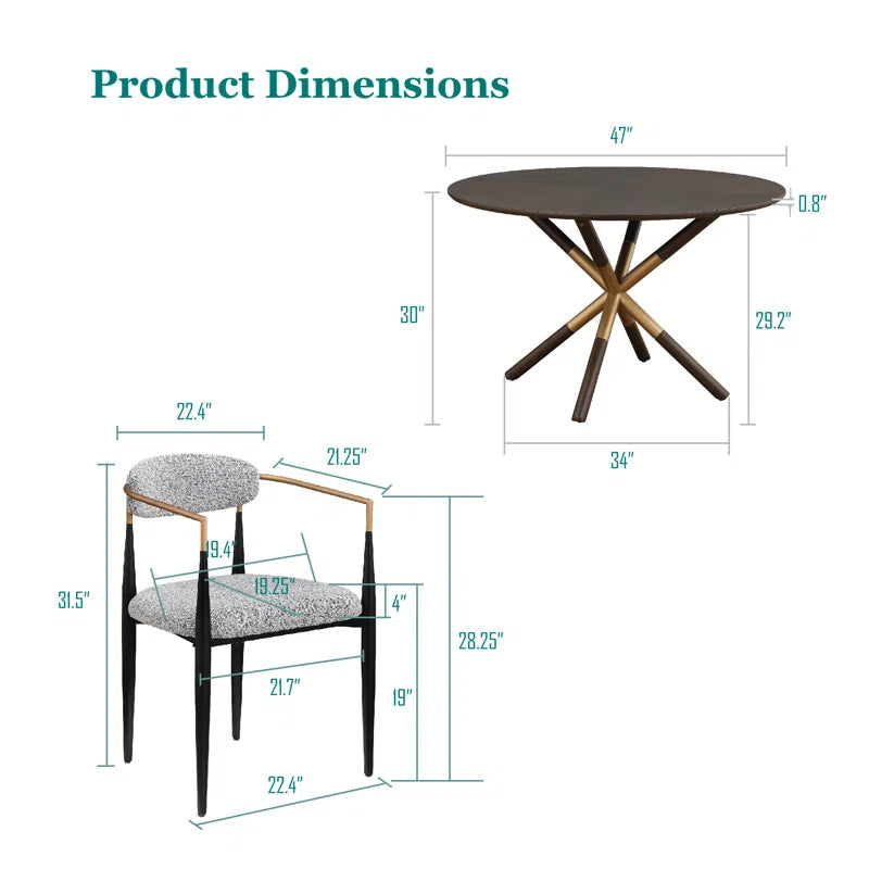 5 - Piece Dining Table Set