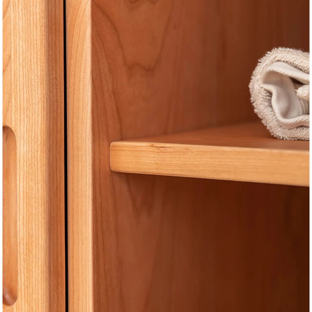 European style simple retro bedroom wardrobe