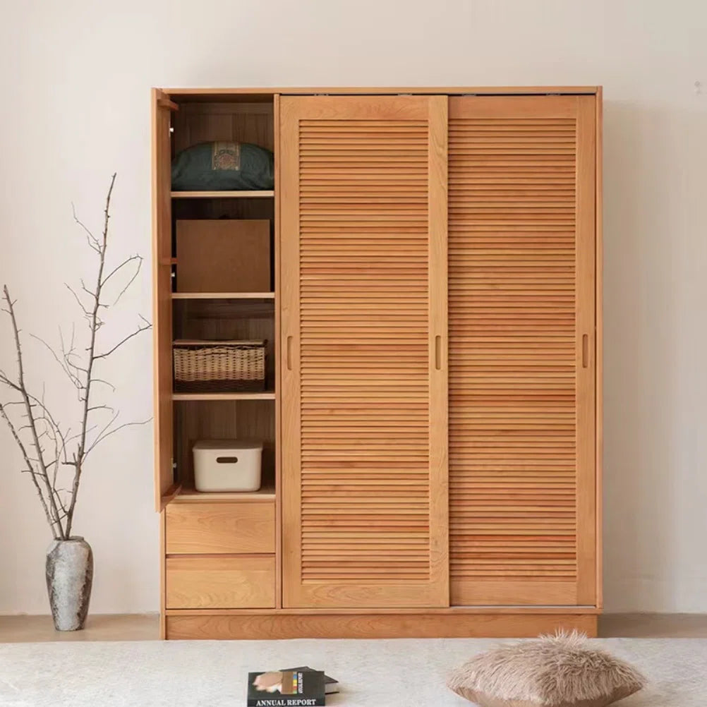 Simple Oak Wardrobe