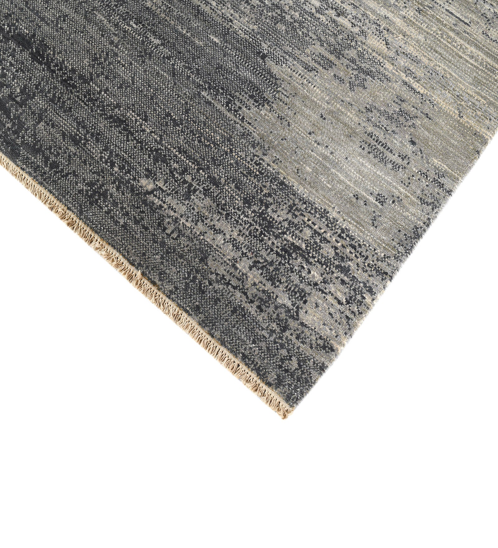 Dazzle Modern Pattern Hand Knotted  Rectangle Anti-Skid Designer Carpet, Prayer Rug For Office Cabins, Small Living Spaces - 2'X3'