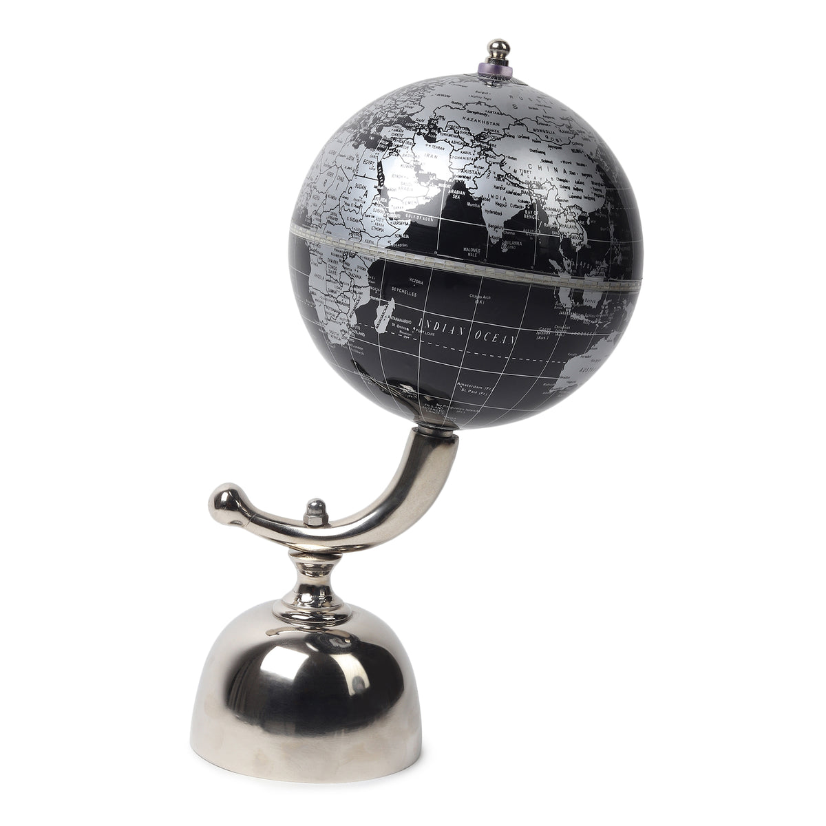 Noir Meridian Globe - Ouchcat