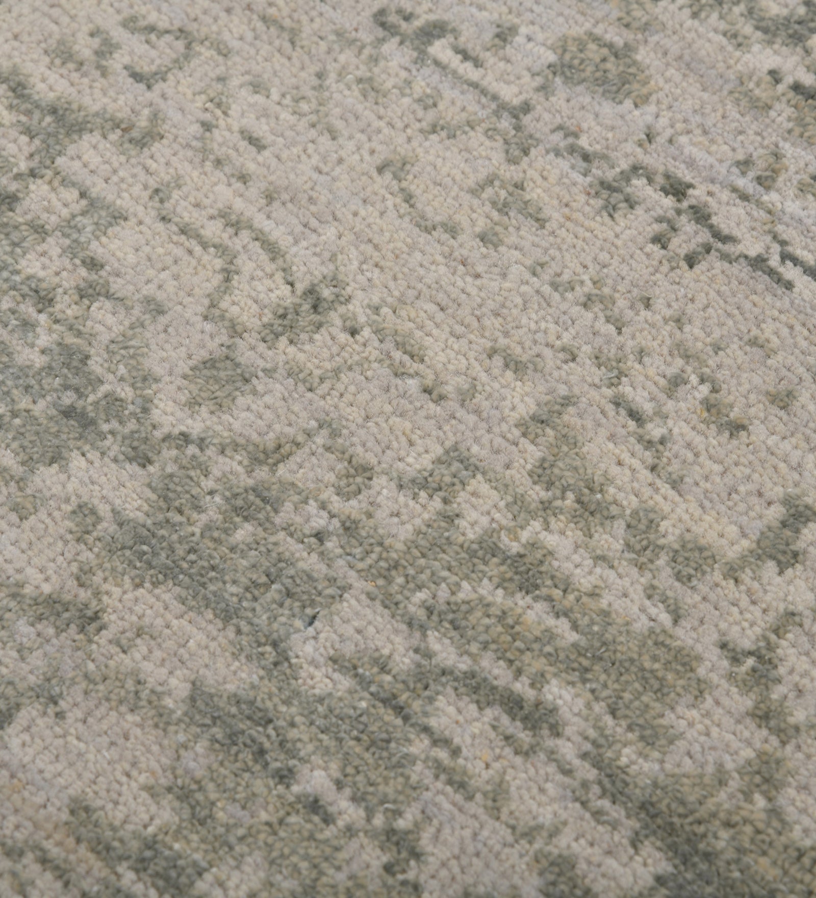 Dazzle Transitional Pattern Hand Knotted  Rectangle Anti-Skid Designer Carpet, Prayer Rug For Office Cabins, Small Living Spaces - 2'X3'