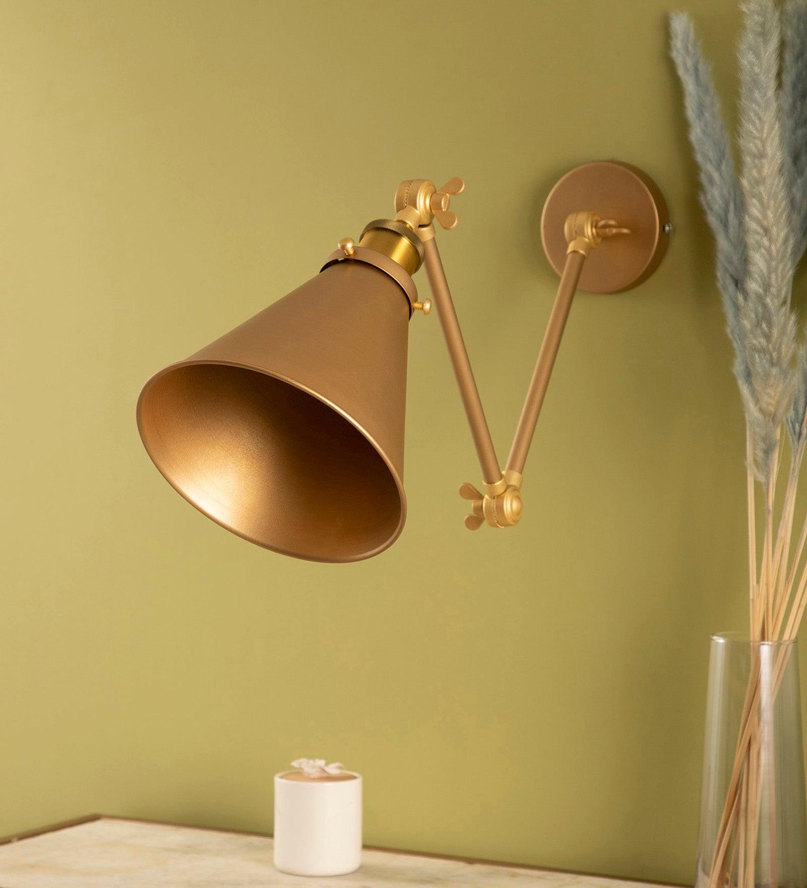 Mimmic Gold Wall Sconce - Ouch Cart 