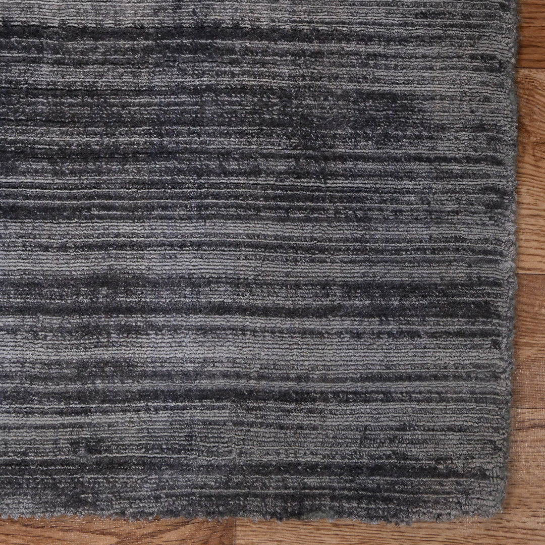 Affinity Solid Pattern Hand Woven  Rectangle Anti-Skid Designer Carpet, Prayer Rug For Office Cabins, Small Living Spaces - 2'x3'