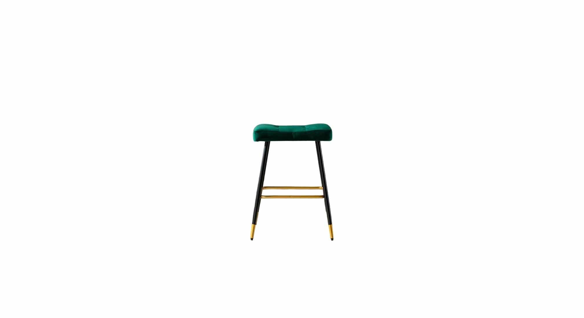 JULIO COUNTER STOOL GREEN - Ouch Cart 