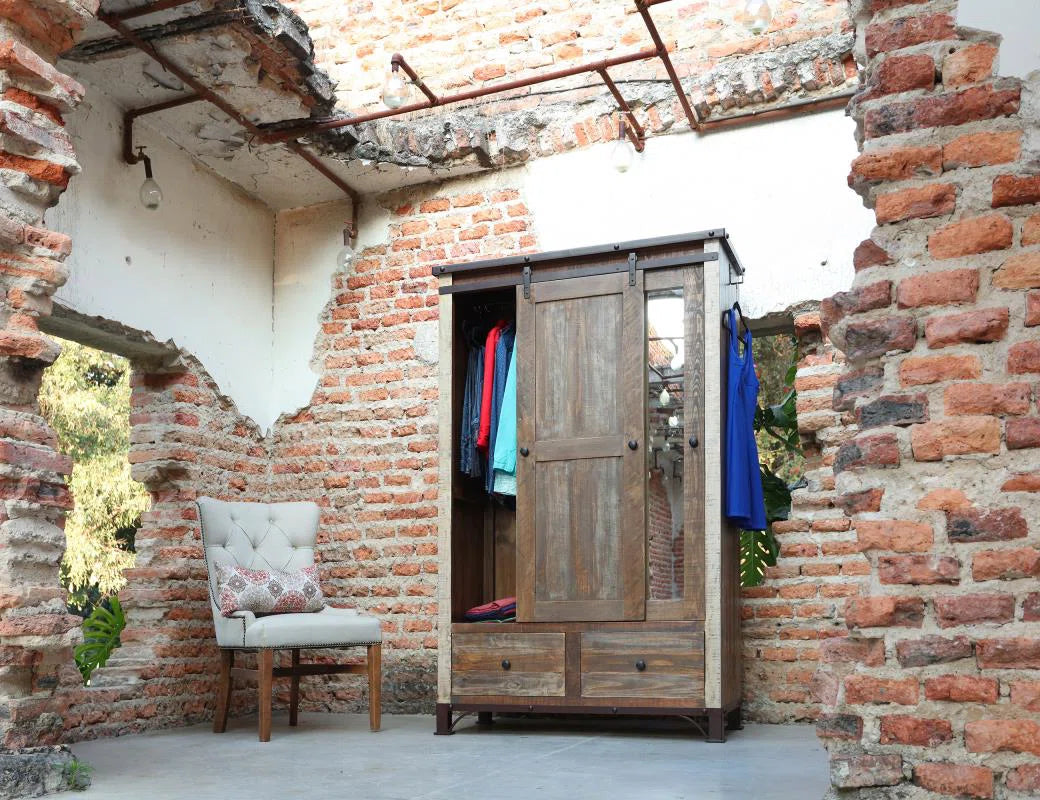 Dodge Solid Wood Armoire