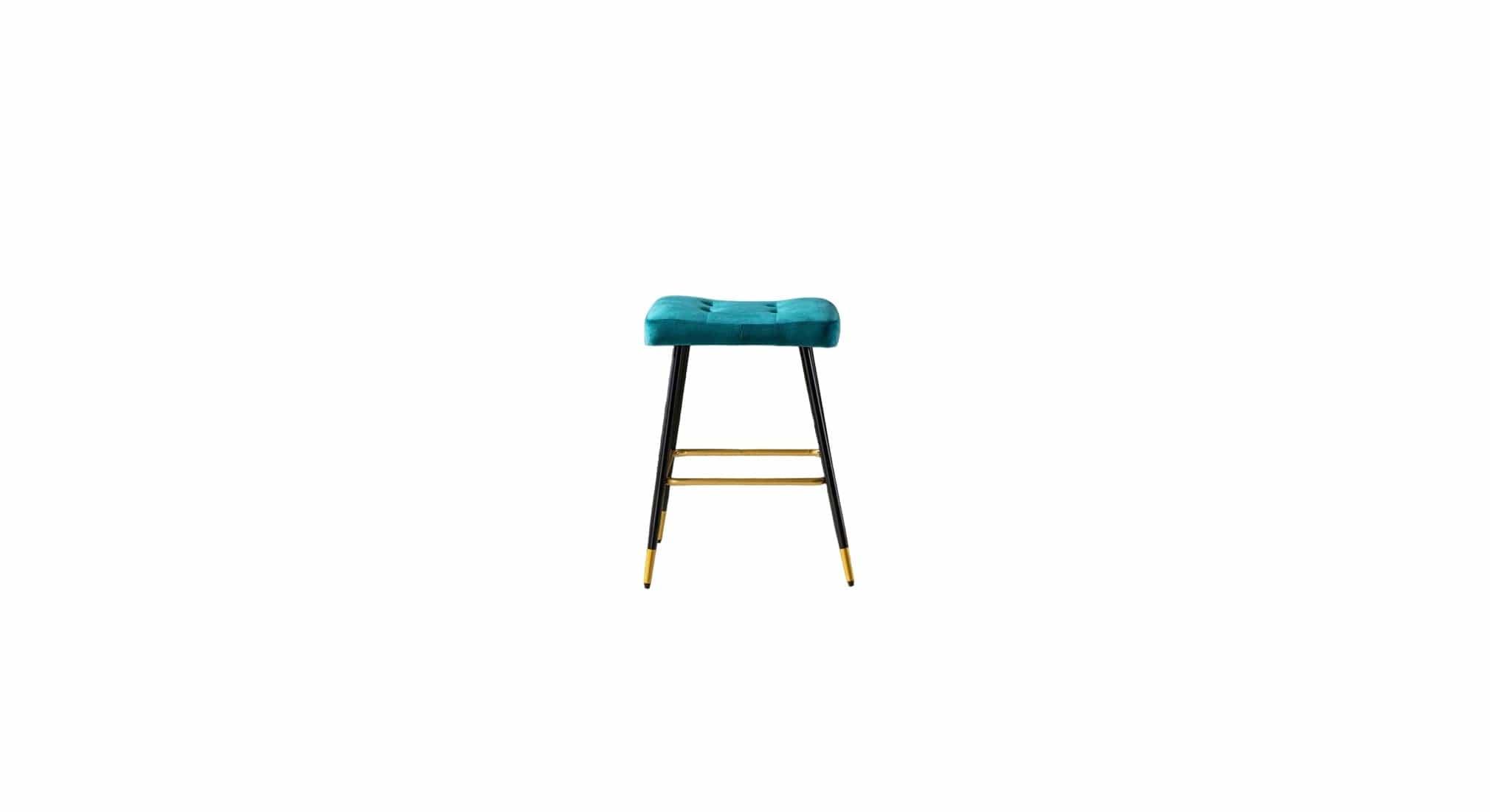 JULIO COUNTER STOOL TEAL - Ouch Cart 