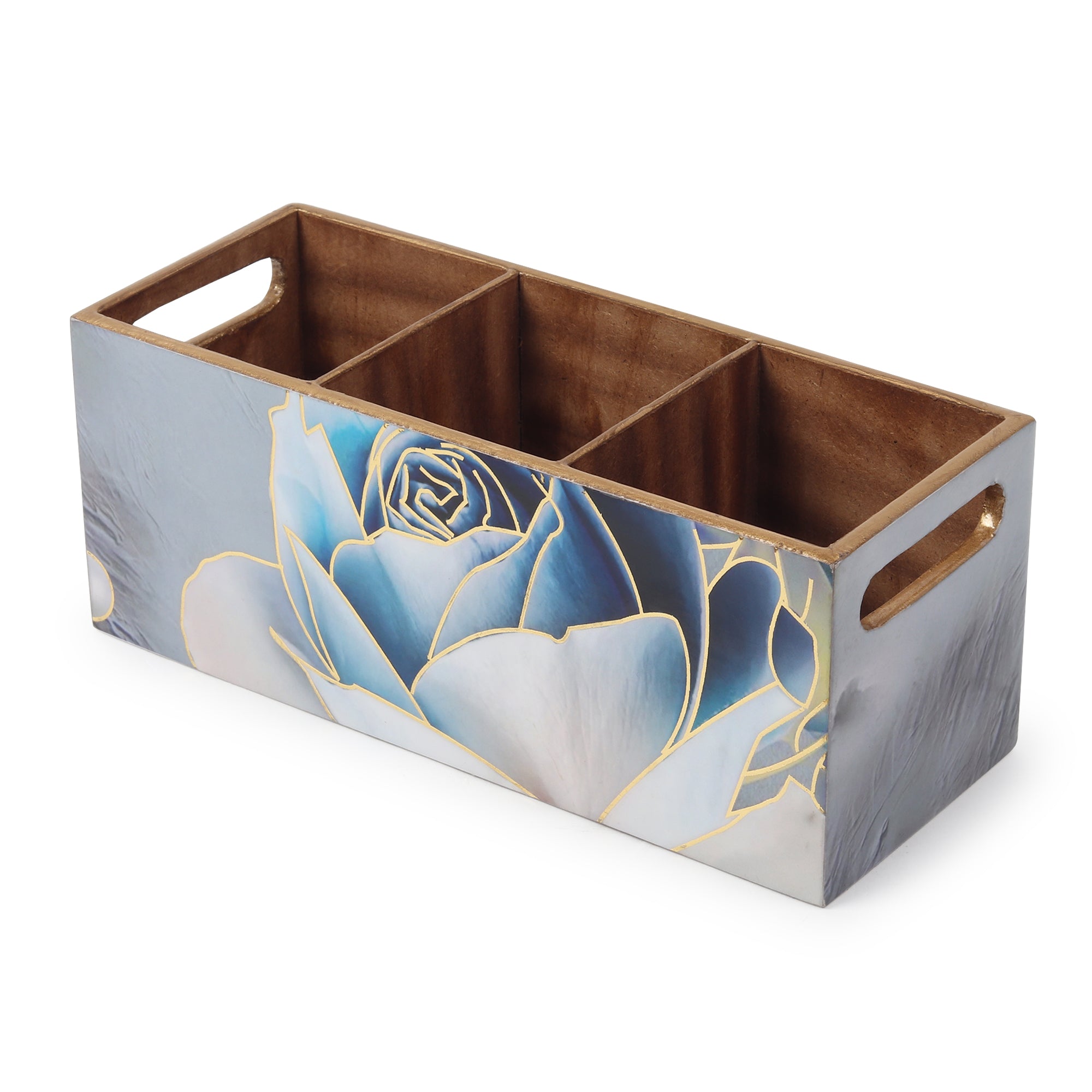 Azure Whisper Cutlery Holder