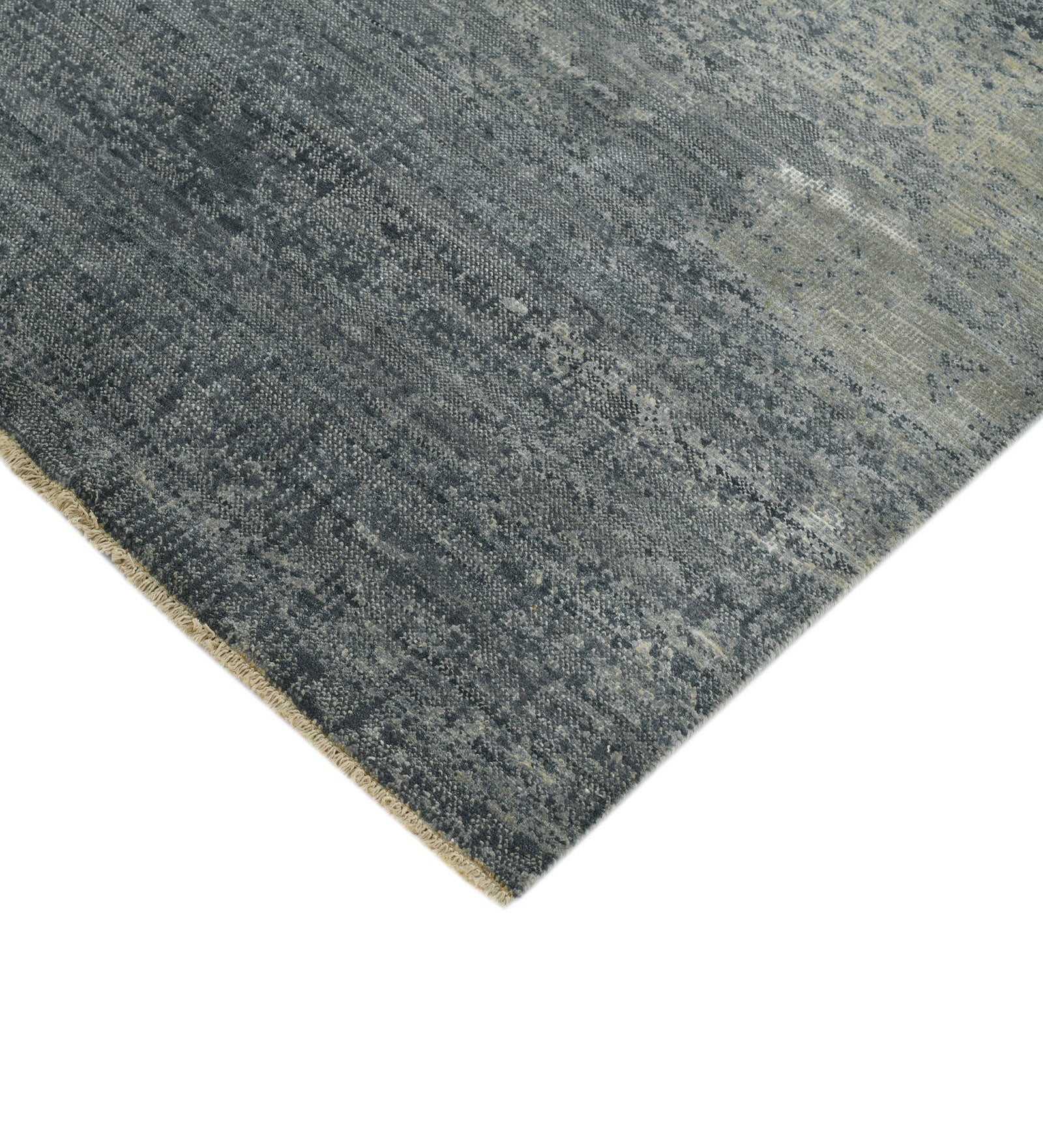 Dazzle Modern Pattern Hand Knotted  Rectangle Anti-Skid Designer Carpet, Prayer Rug For Office Cabins, Small Living Spaces - 4'x6'