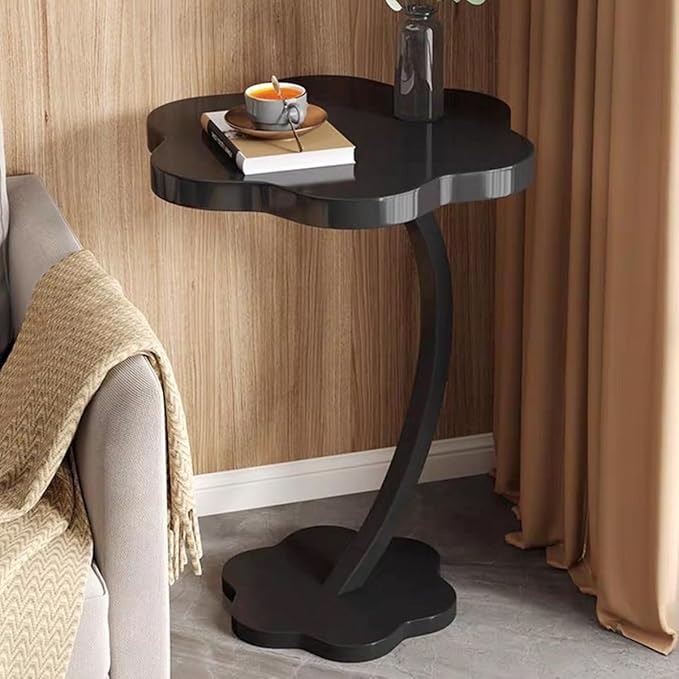 Flower Design C End Table – Compact Side Table for Sofa, Bedside & Small Spaces