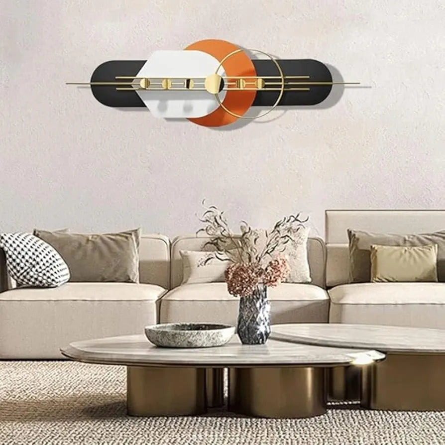 5 RING WALL ART Handmade One-of-a-kind original piece 6 Month Waranty Perfect for a modern or coastal-themed room