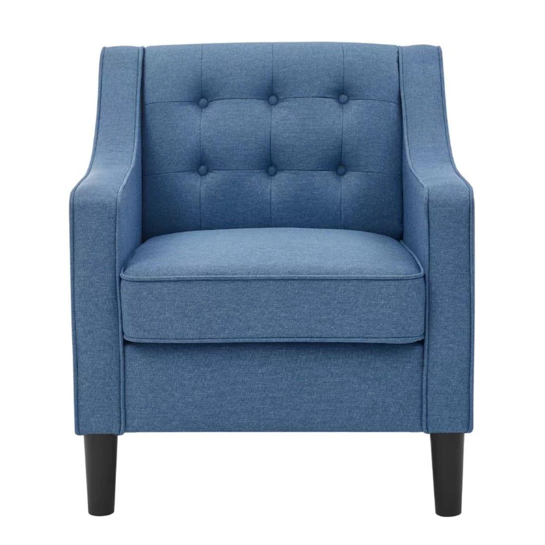 Pearson accent chair with ottoman