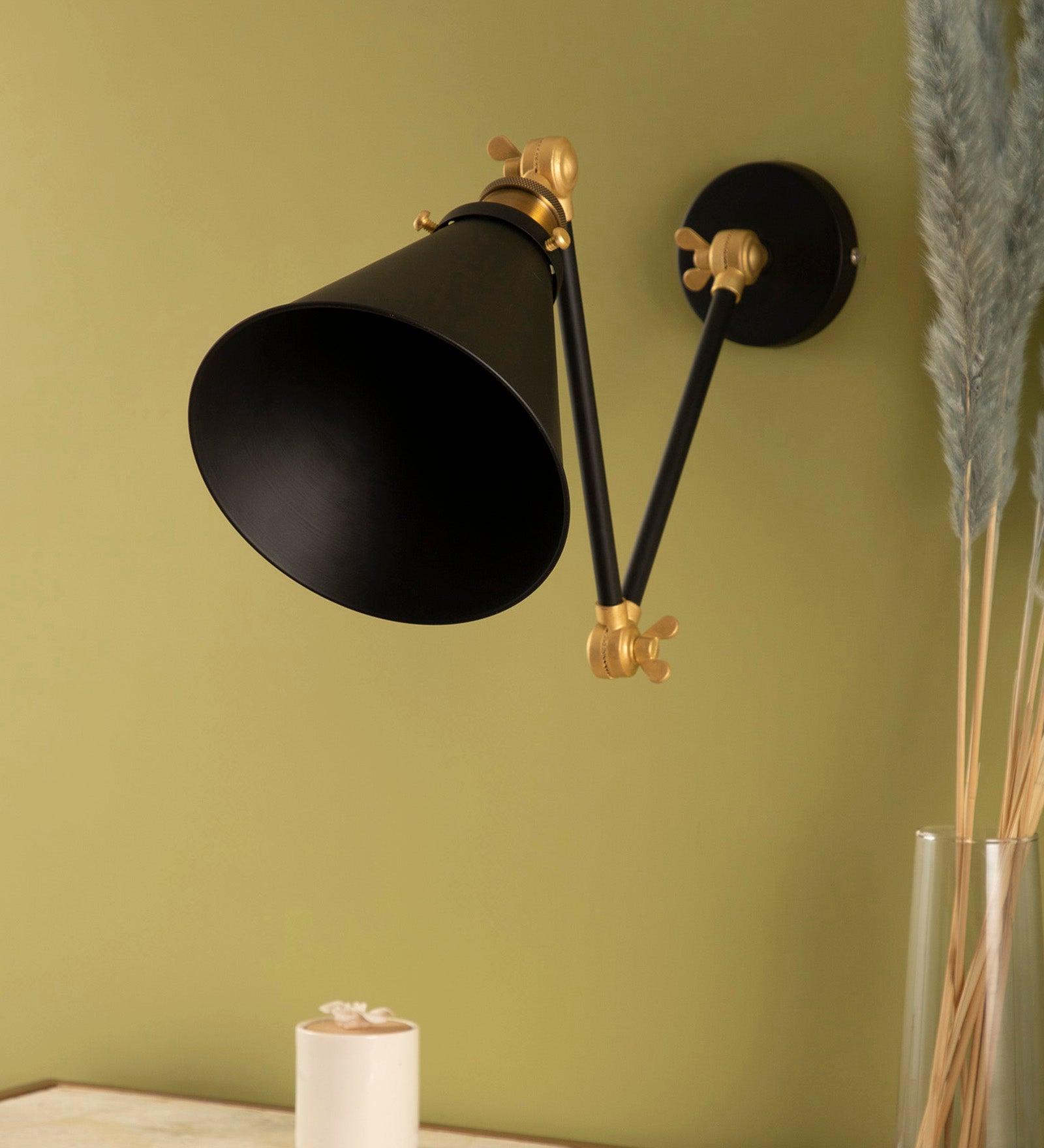 Mimmic Black Wall Sconce - Ouch Cart 