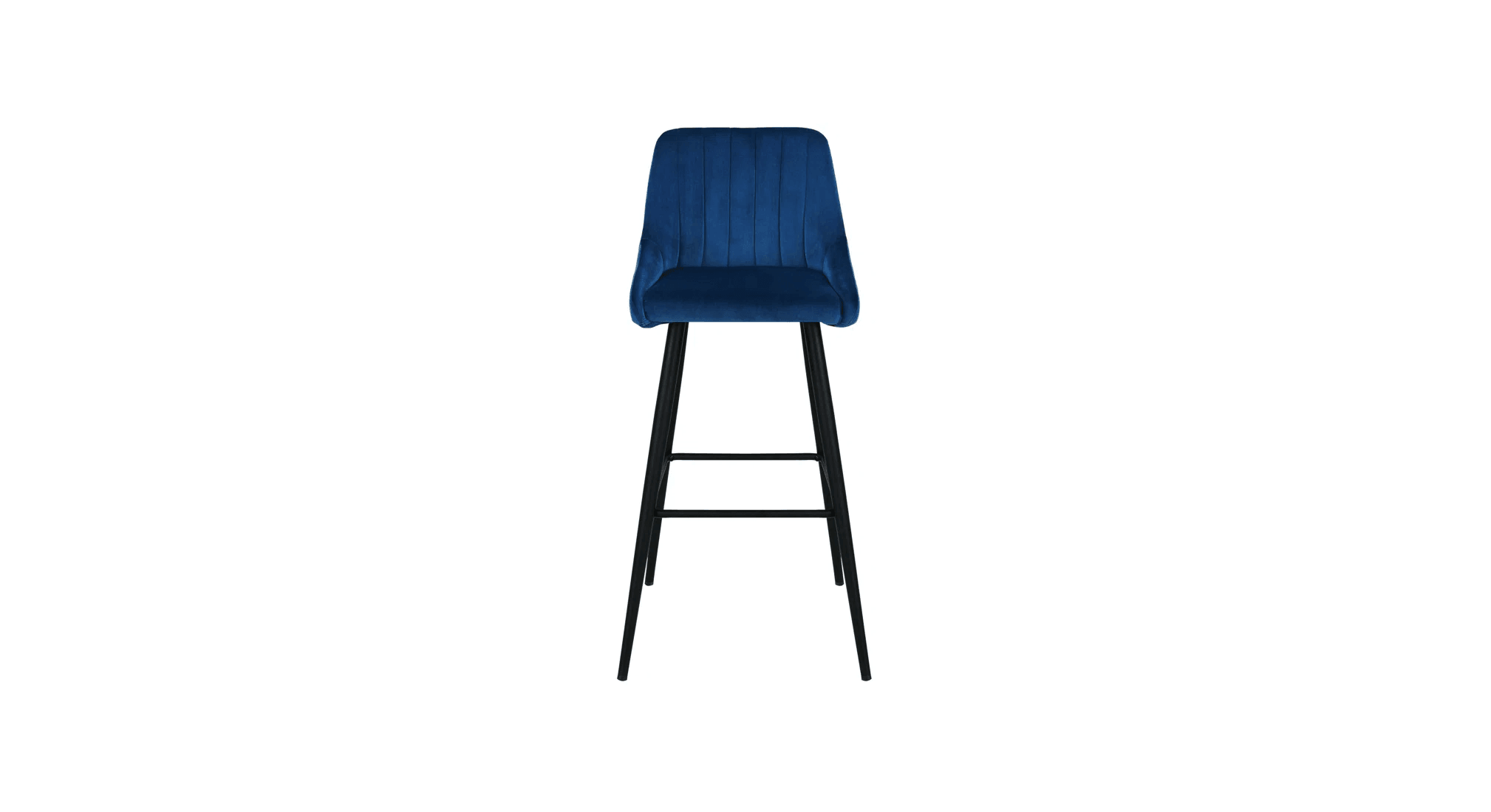 DAULTON COUNTER STOOL BLUE SET OF 2 - Ouch Cart 