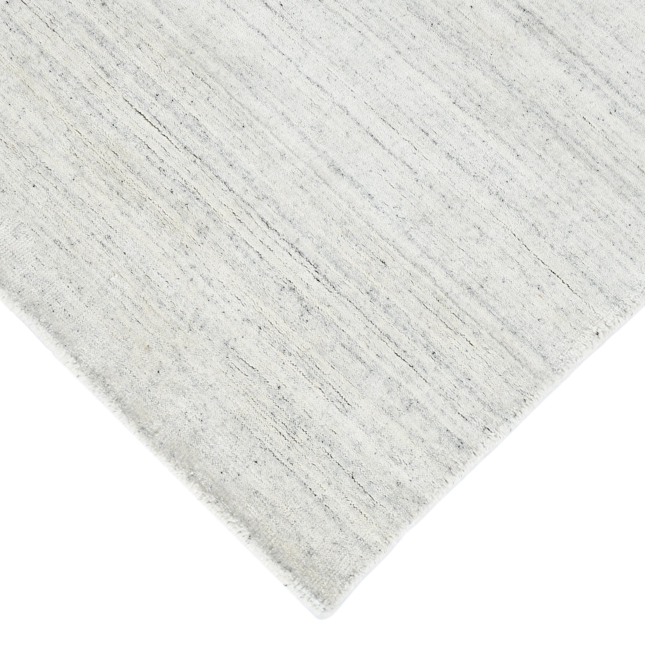 Blend Solid Pattern Hand Woven  Rectangle Anti-Skid Designer Carpet, Prayer Rug For Office Cabins, Small Living Spaces - 2.8'X3.11'