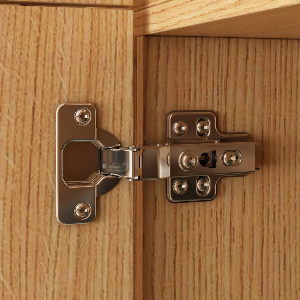 8-Door 2-Drawer Wardrobe With Top Cabinet