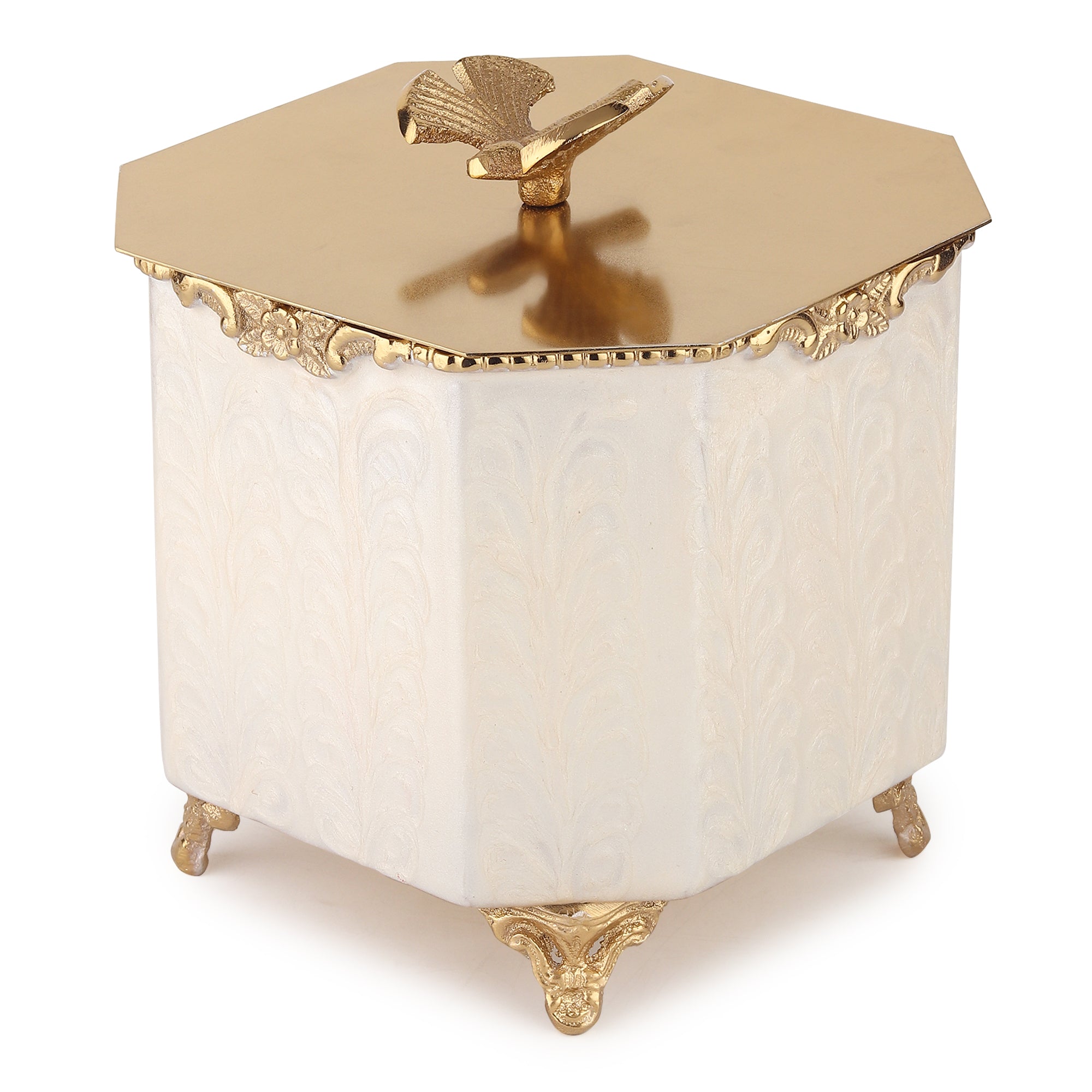 Avelion Ivory Pearl Large Storage Box