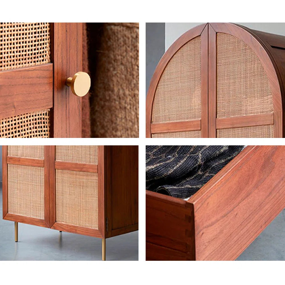 European style vintage exquisite wardrobe