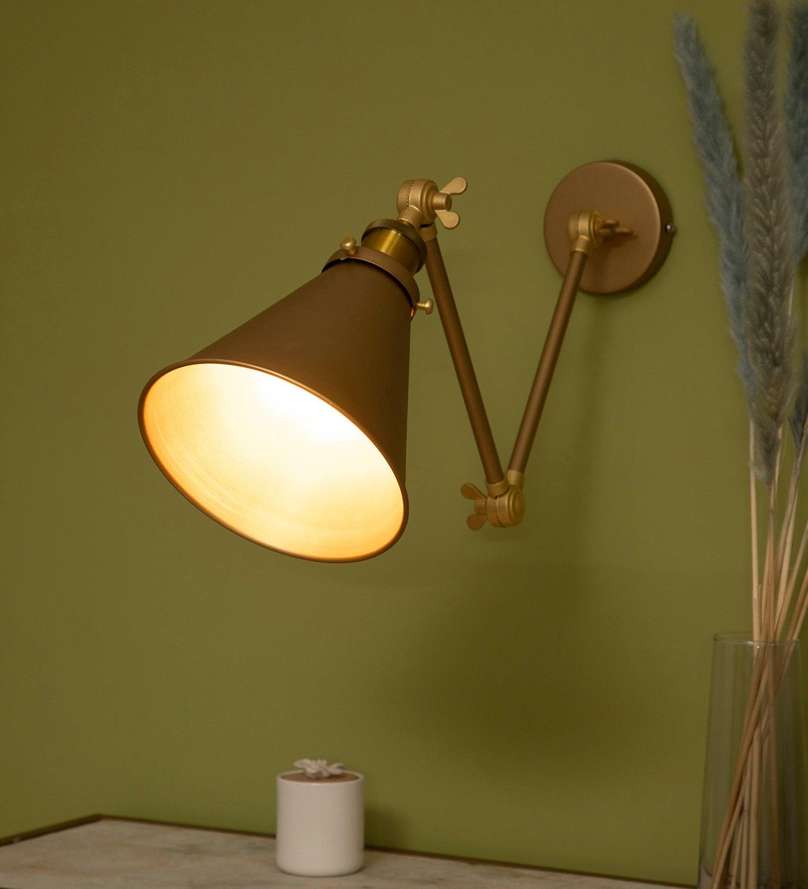 Mimmic Gold Wall Sconce - Ouch Cart 