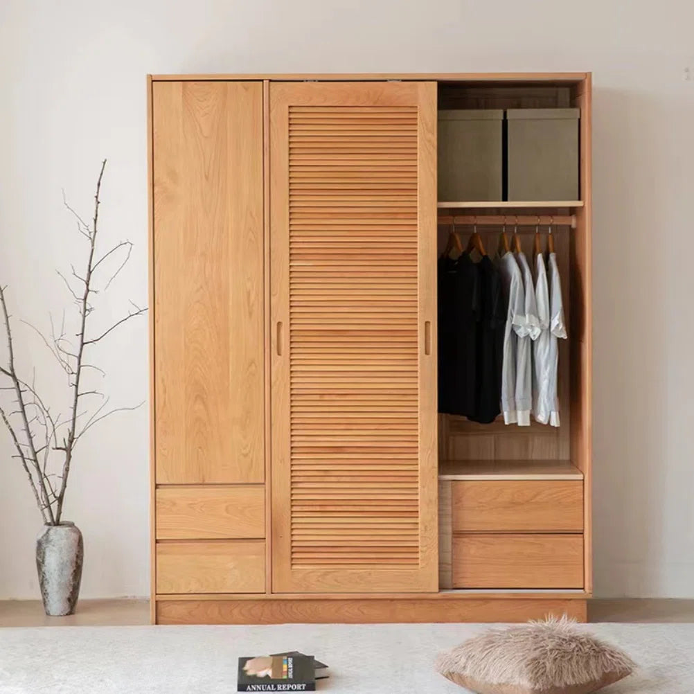 Simple Oak Wardrobe