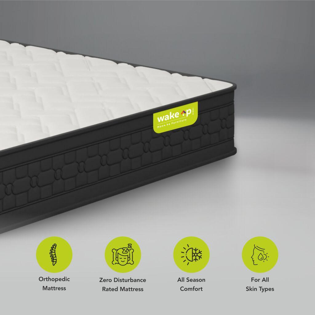 Double Size Luxuriate Orthopedic Hybrid Memory Foam Pocket Spring Mattress - Ouch Cart 
