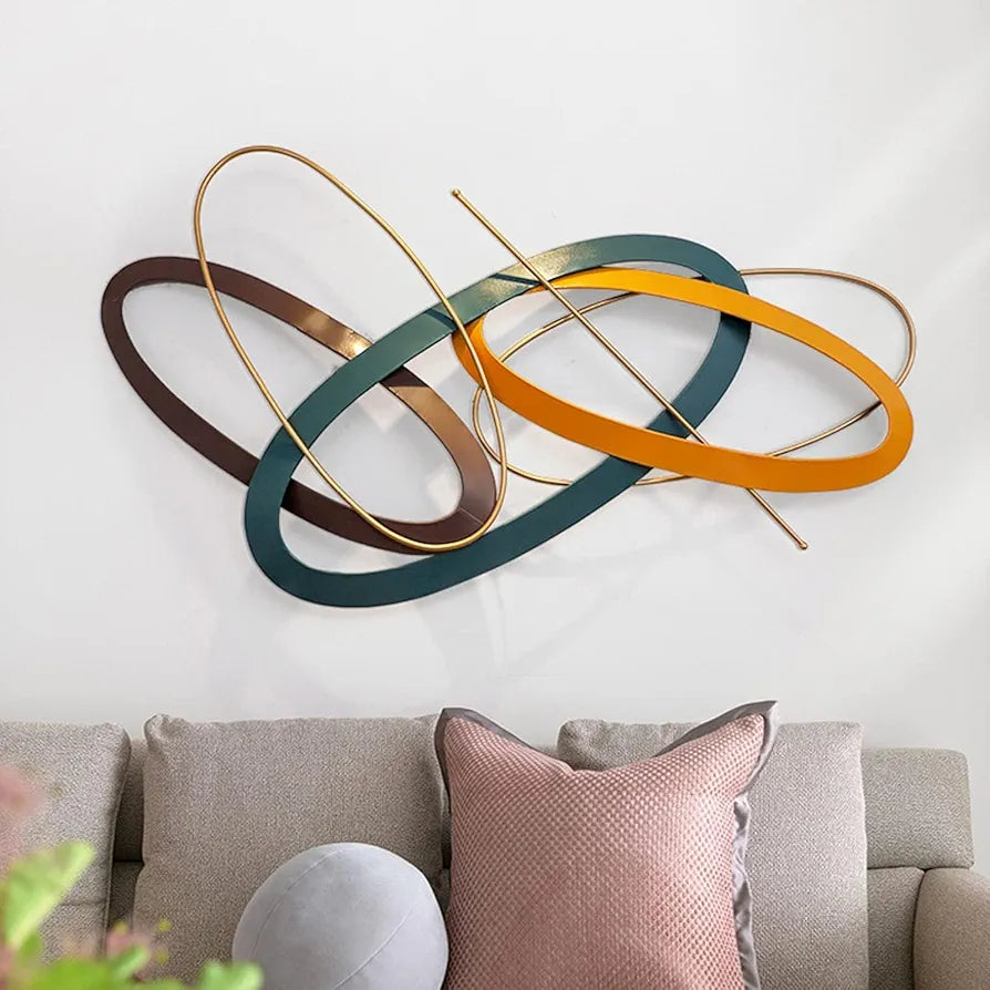 ALFA OUT  WALl ARTHandmade One-of-a-kind original piece 6 Month Waranty Perfect for a modern or coastal-themed room Adds a pop of color