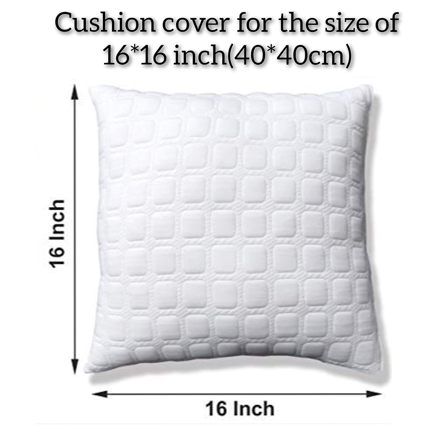 Voguish Floral Satin Cushion Covers, 16 x 16 Inch, Set of 5