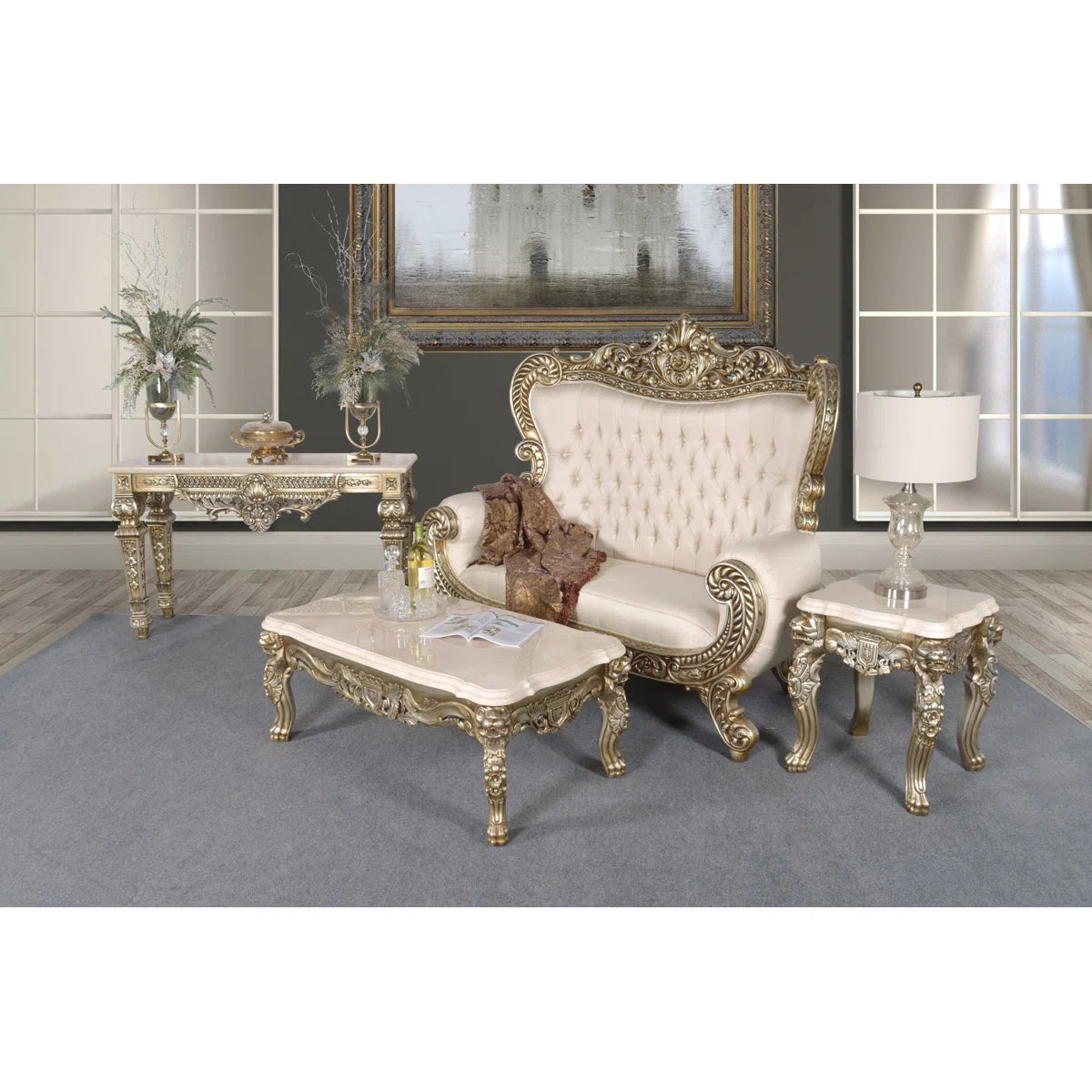 78'' Upholstered Loveseat - OUCHCART |  luxury Sofa