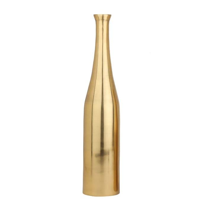 Full Gold Champagne Large Bottle Vase - Ouch Cart 