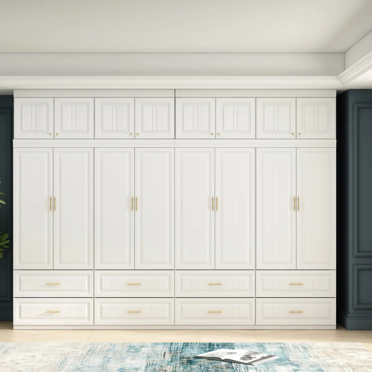 126” W Large Wardrobe