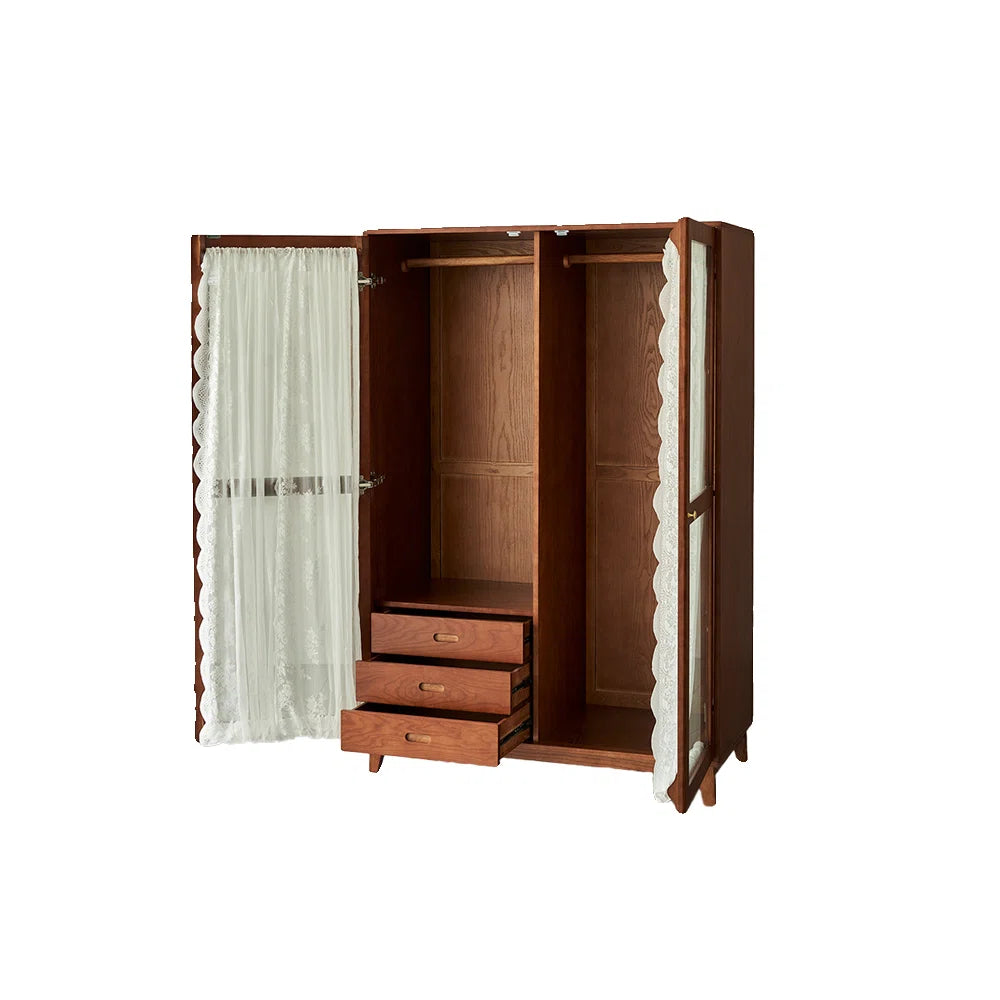 French style retro minimalist wardrobe
