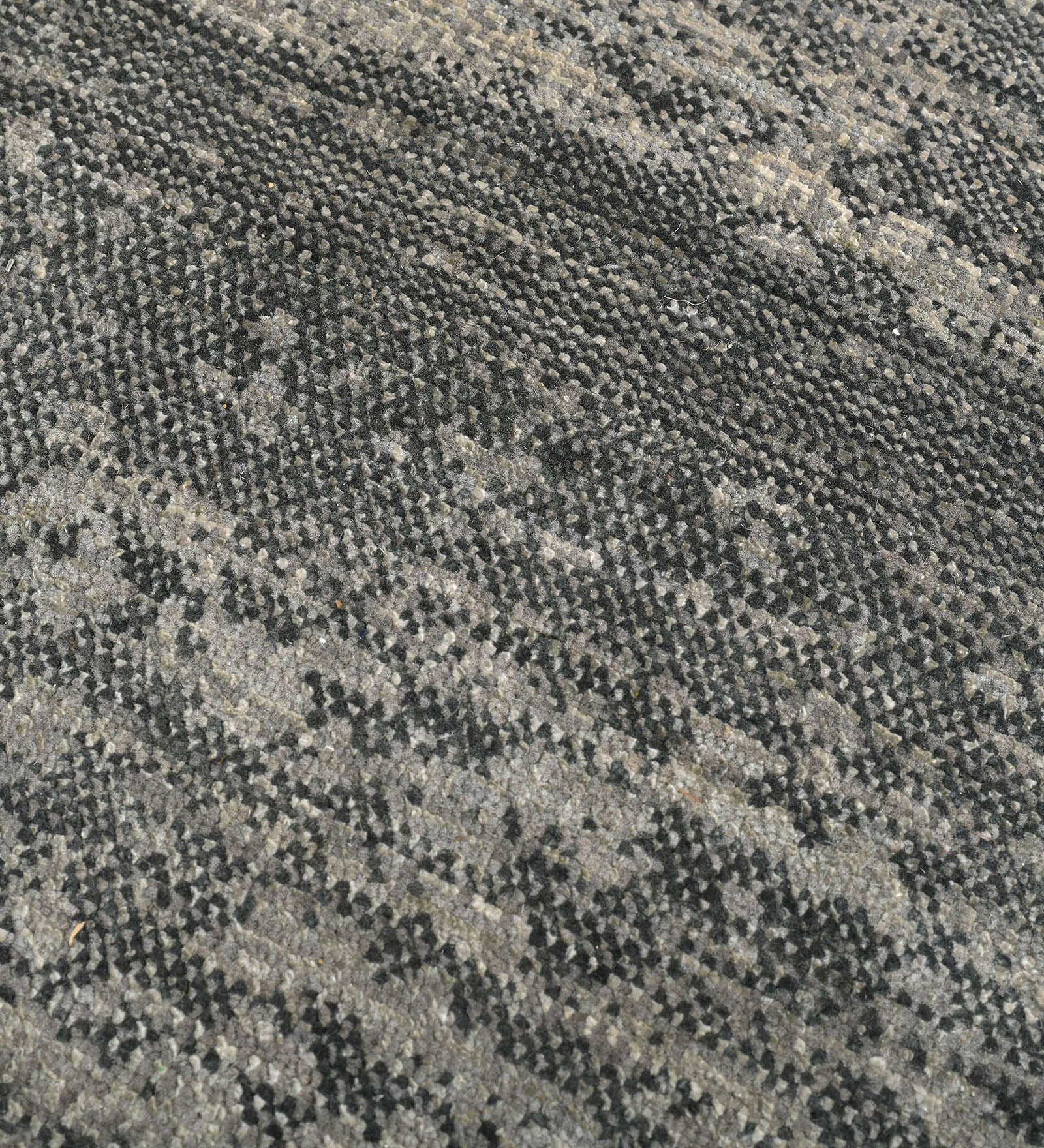 Dazzle Modern Pattern Hand Knotted  Rectangle Anti-Skid Designer Carpet, Prayer Rug For Office Cabins, Small Living Spaces - 2'X3'