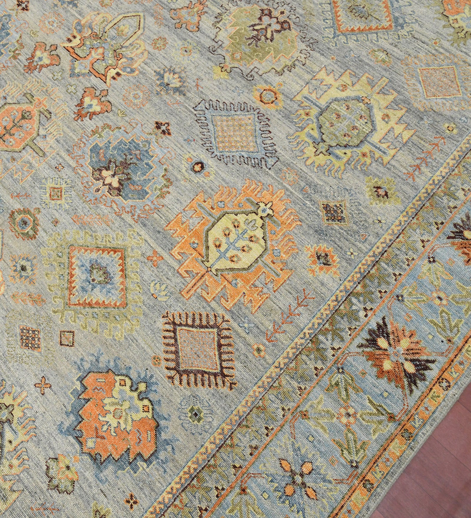 Mahal Traditional Pattern Hand Knotted  Rectangle Anti-Skid Designer Carpet, Prayer Rug For Office Cabins, Small Living Spaces - 2'x3'