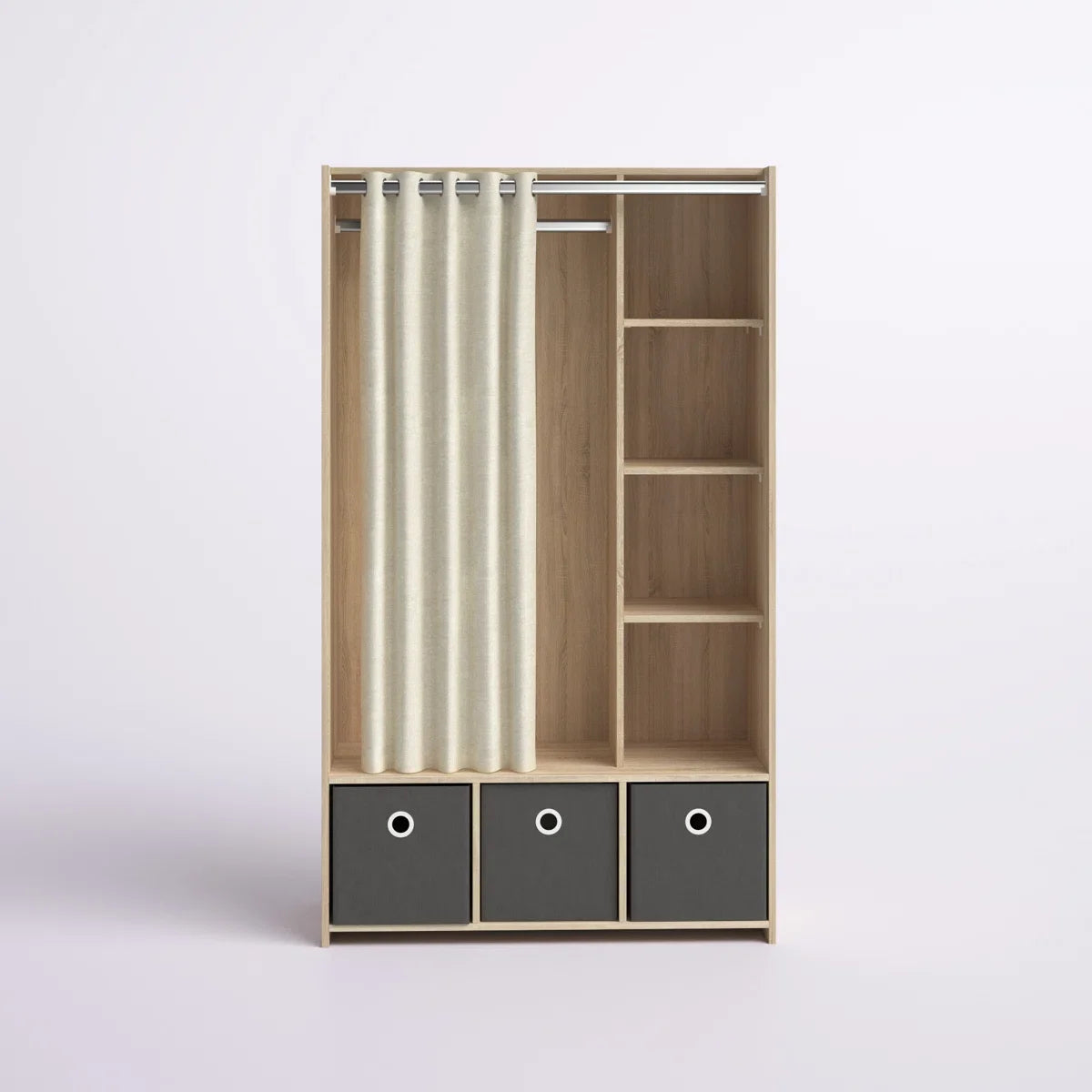 Lambart 3 Bin Armoire