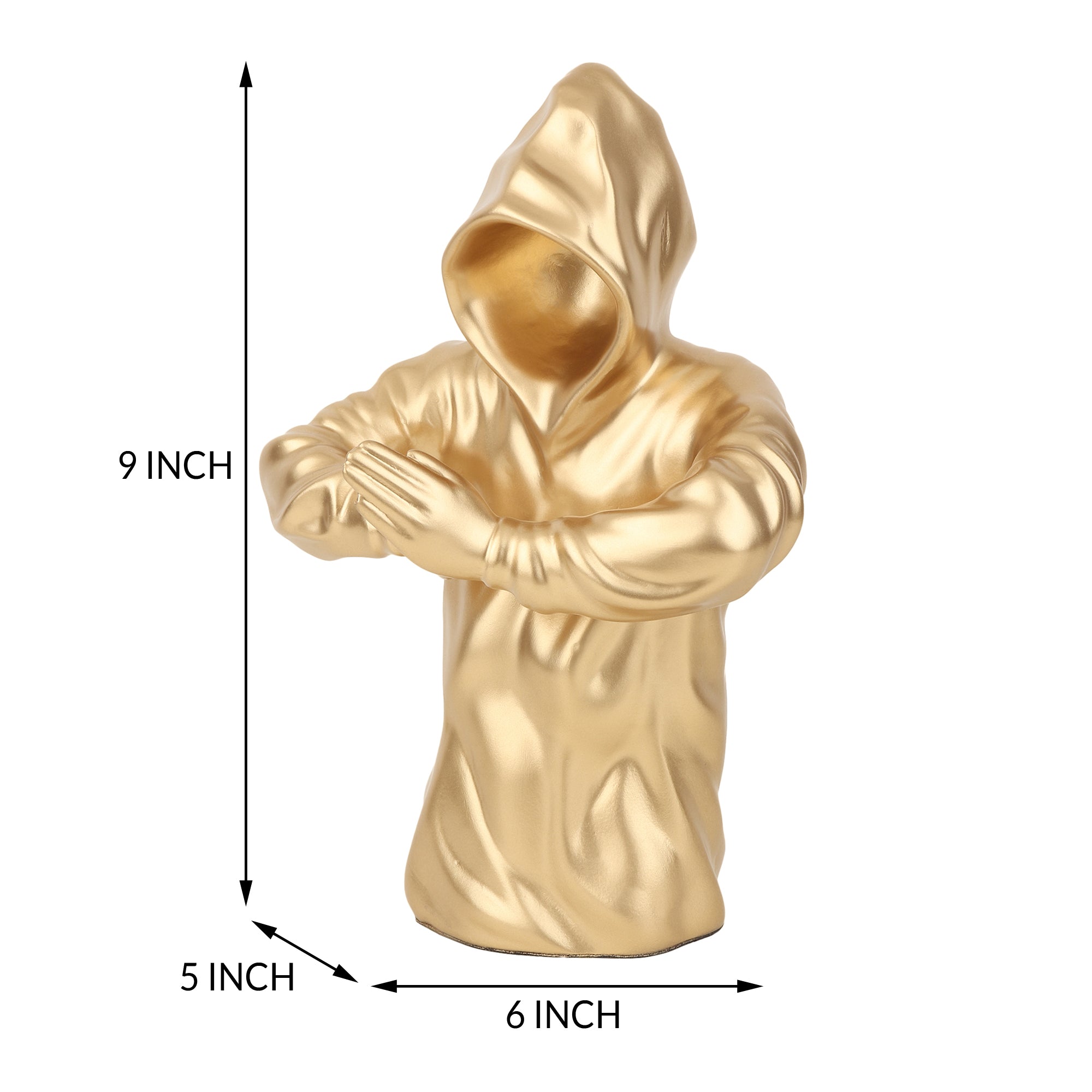 Hooded Warrior in Gold