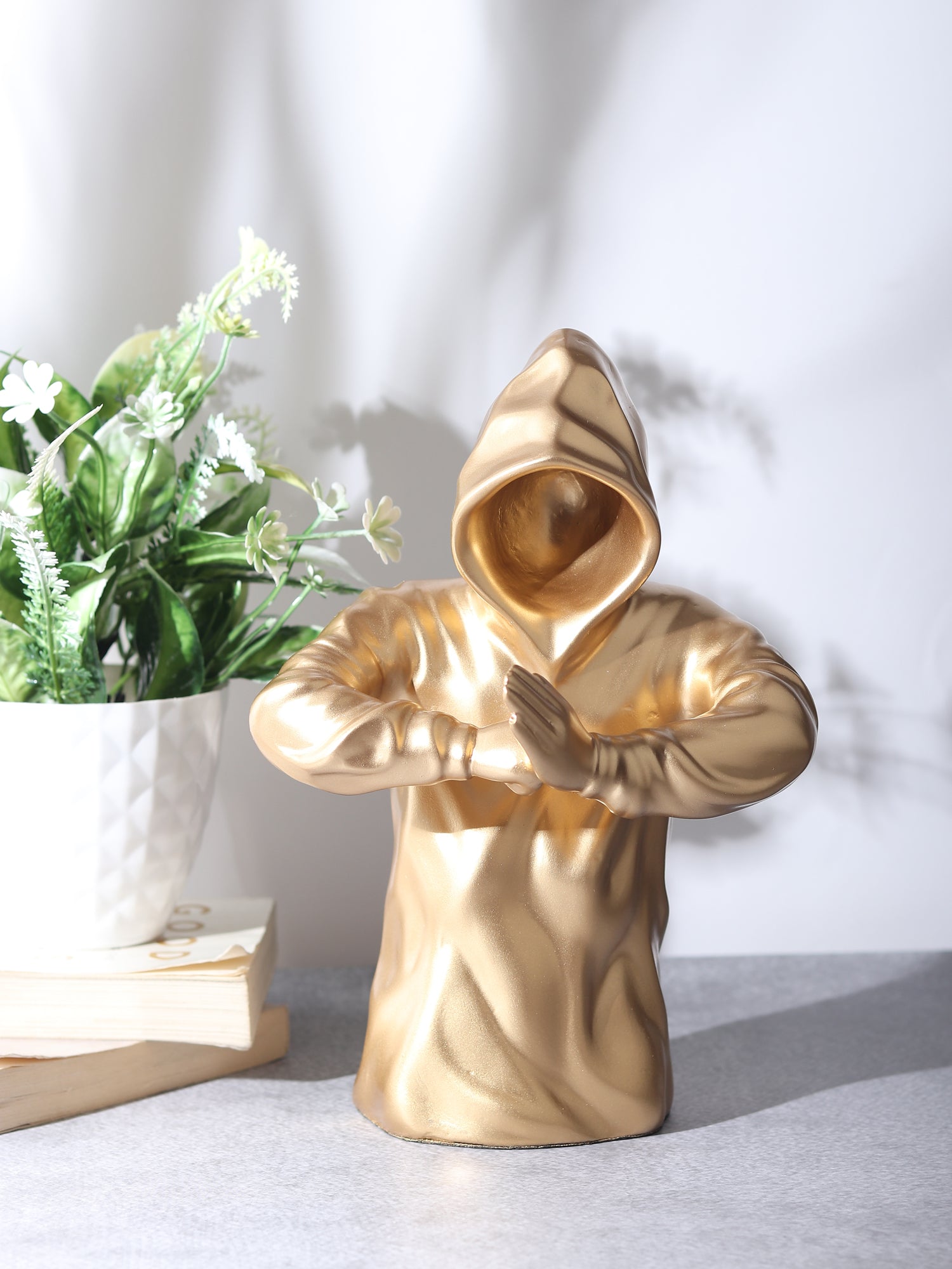 Hooded Warrior in Gold