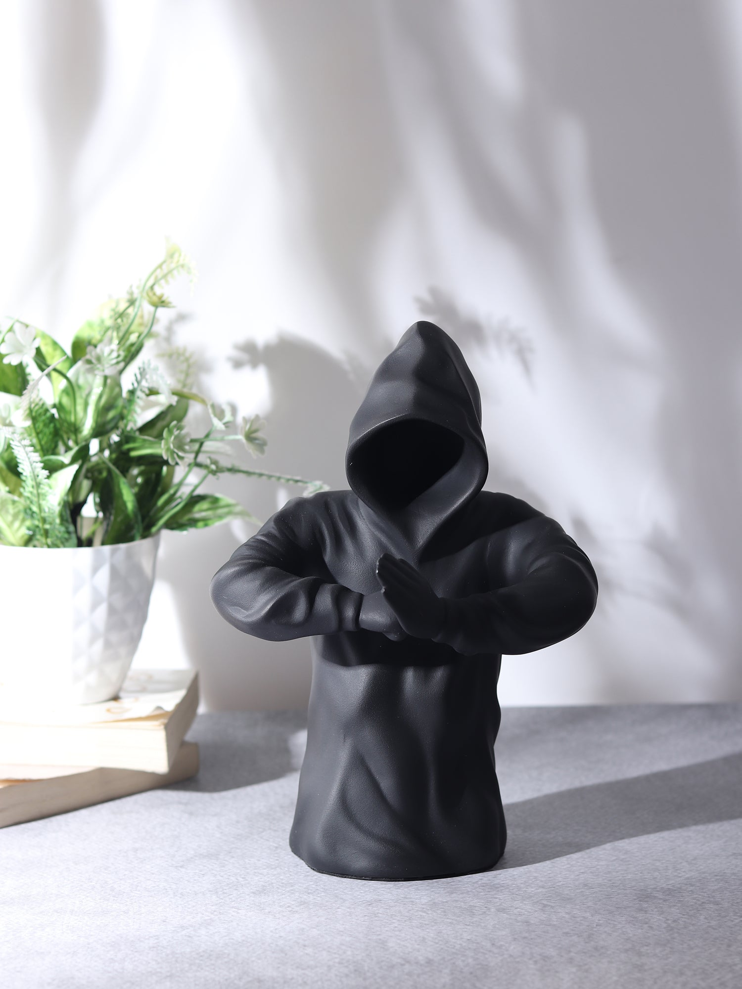 Hooded Warrior in Black