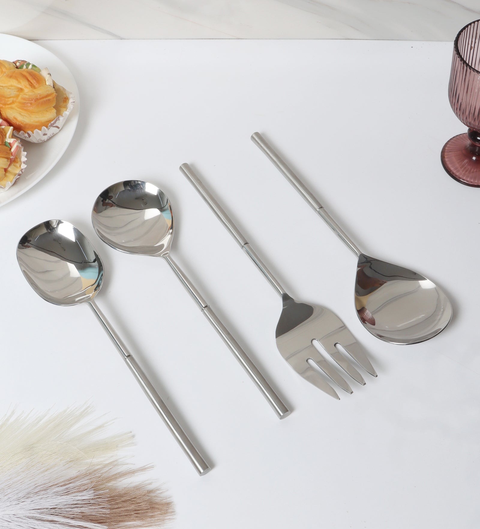 Lark Cutlery Serving Set - OUCH CART | Kitchen & dinings