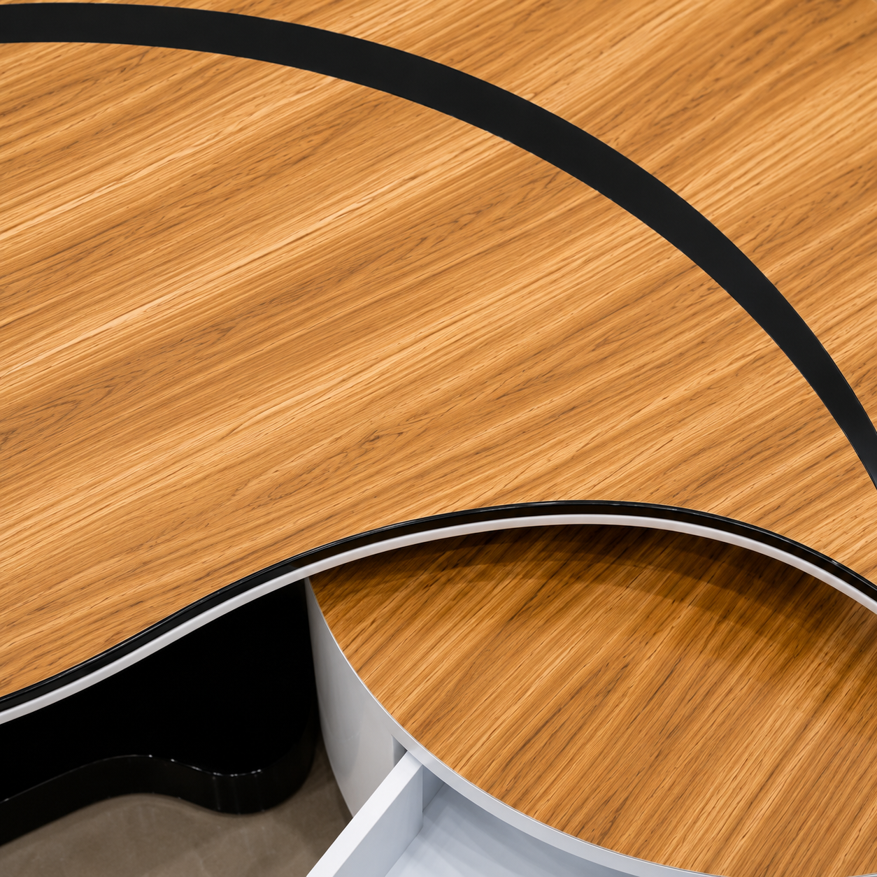 Ouch Cart Modern Designer Coffee Table with Storage Drawer