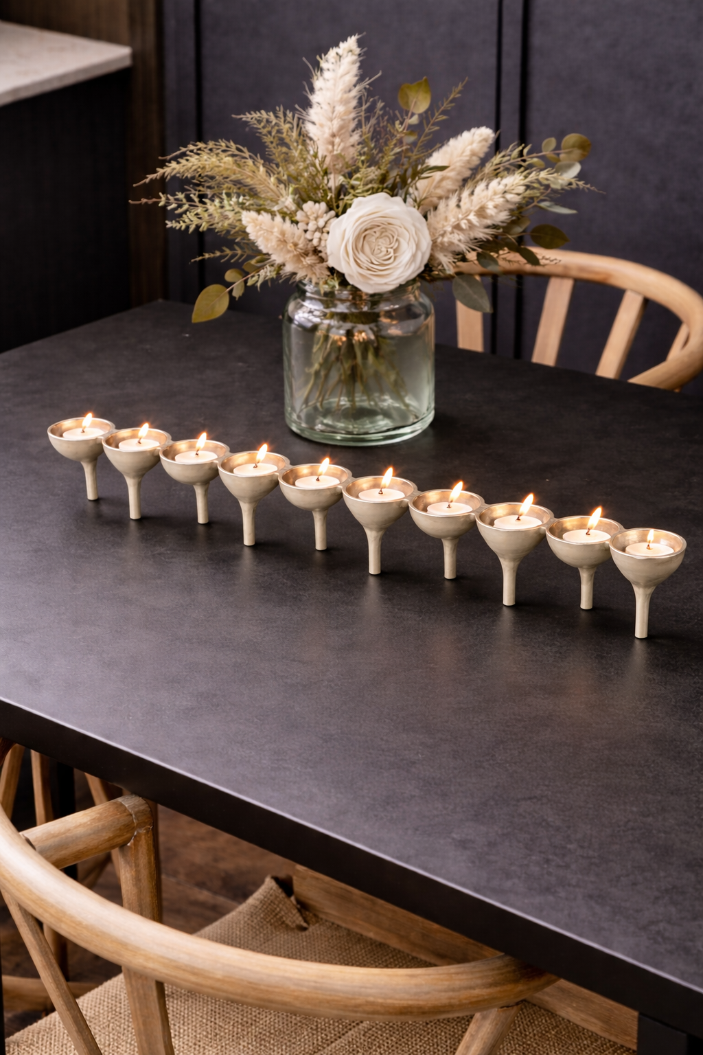 Rivera Candle & T-Light holder Large
