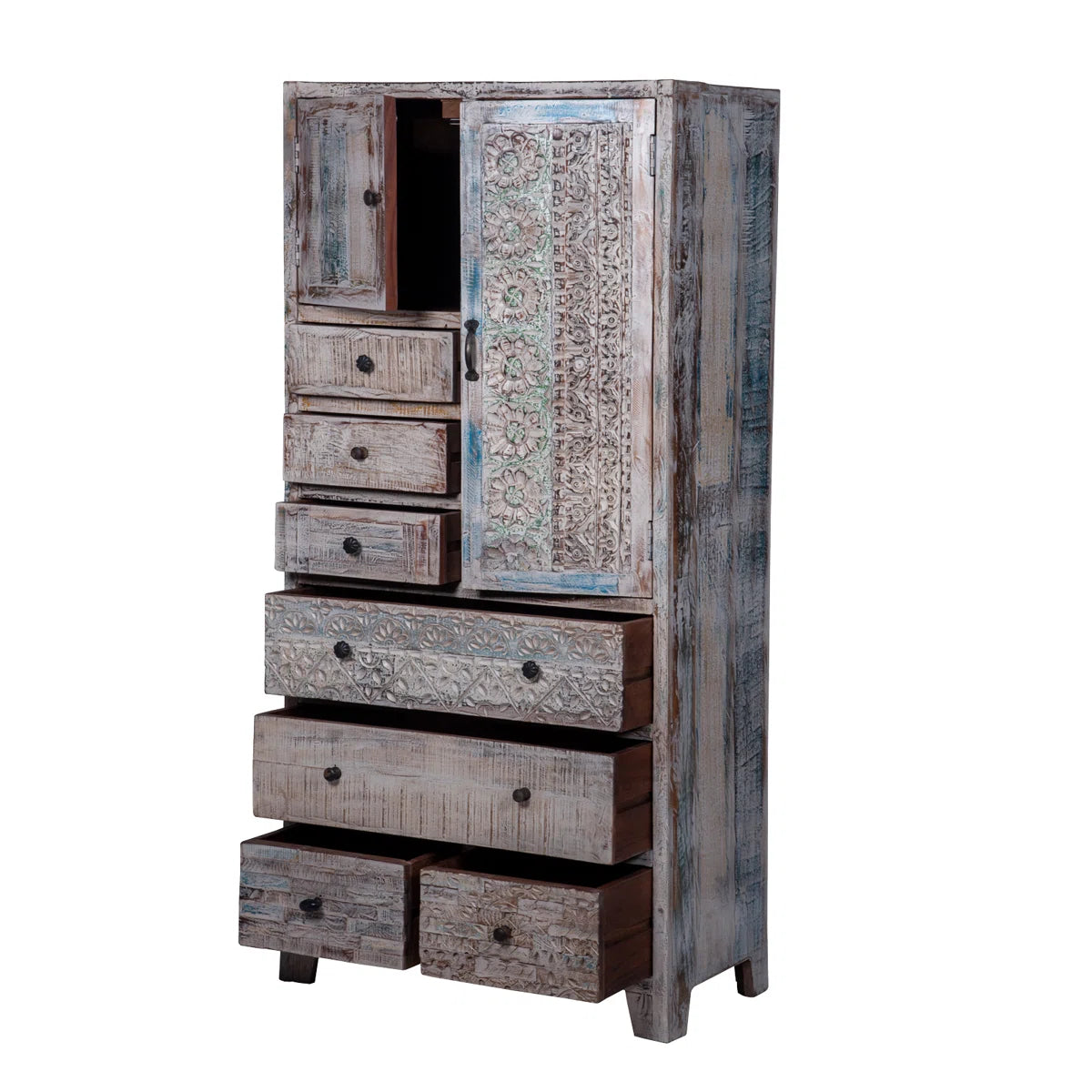Eilidhi Solid Wood Armoire