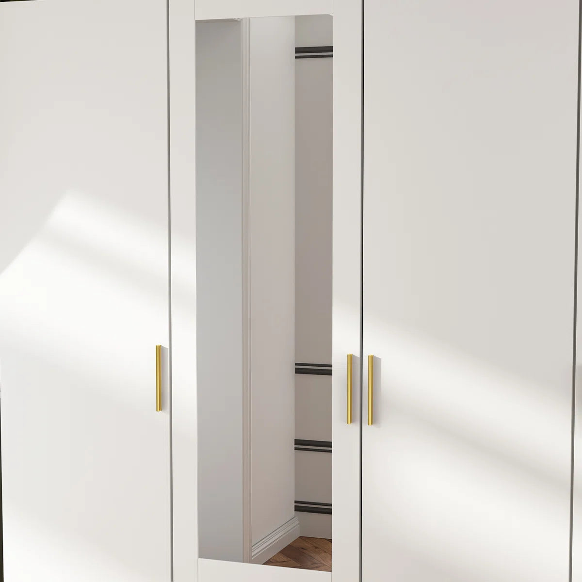 Ragin 70.9'' 4 Door Wardrobe