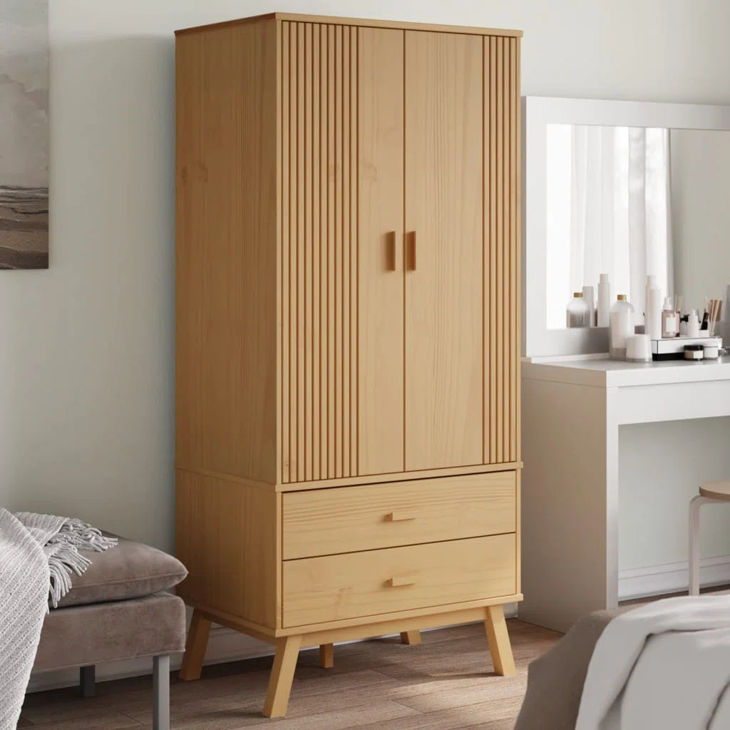 Pine Wood Armoire