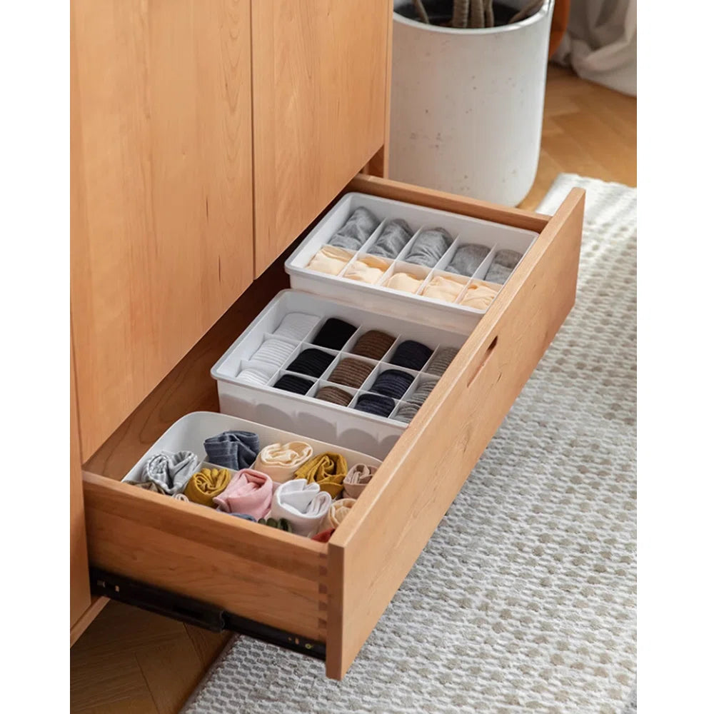 European style simple retro bedroom wardrobe
