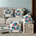 Multicolor Floral Printed Cushion Covers – Set of 5