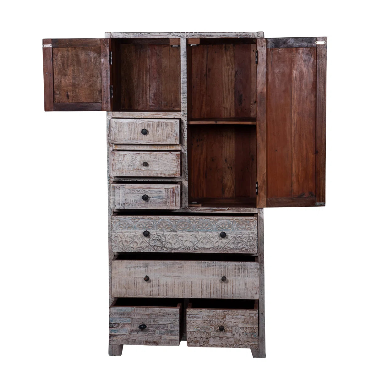 Eilidhi Solid Wood Armoire