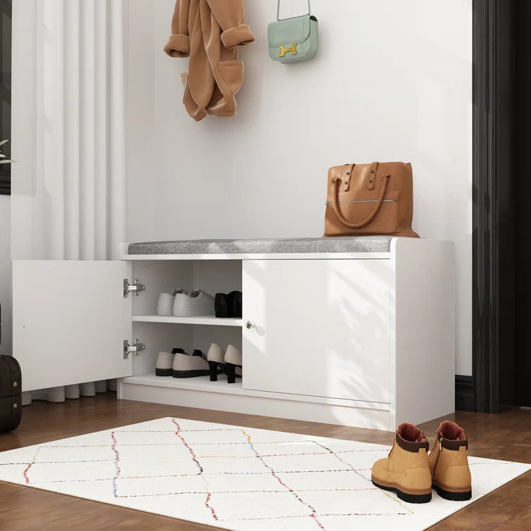9 Pair Shoe Storage Bench