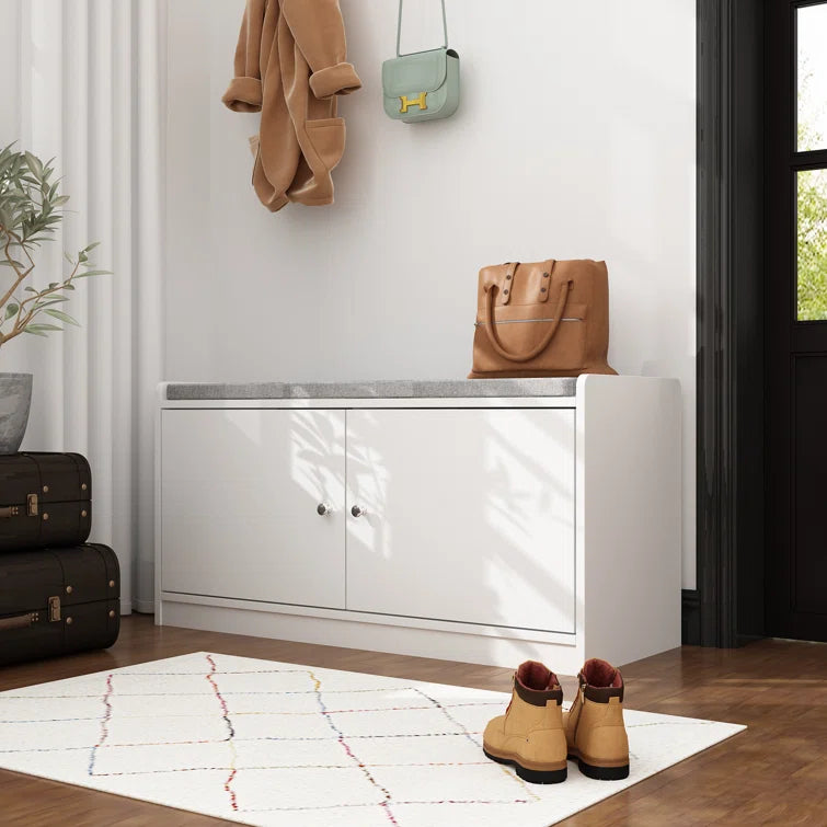 9 Pair Shoe Storage Bench